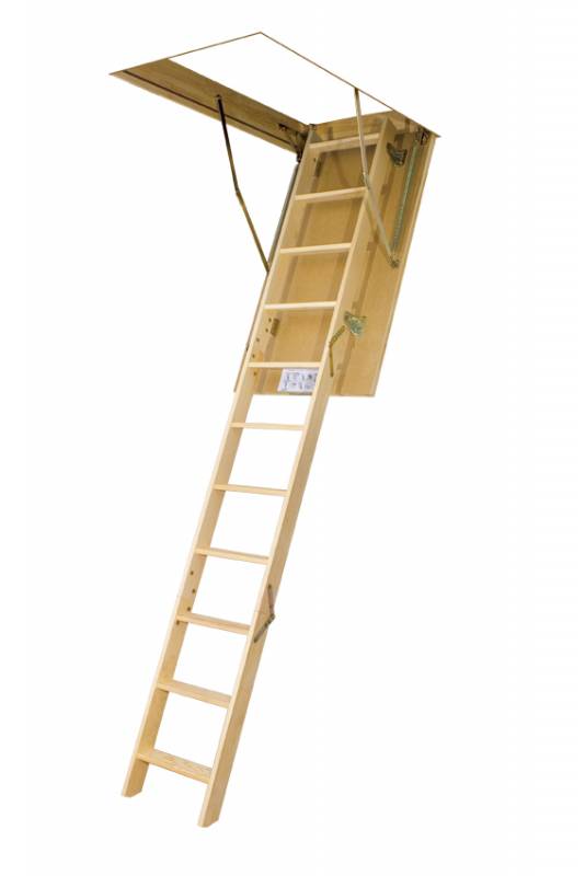 Půdní schody FAKRO LWS - 280 Smart: třídílné