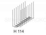 Hrotový systém H114 pro silně zatížené plochy do 110 mm