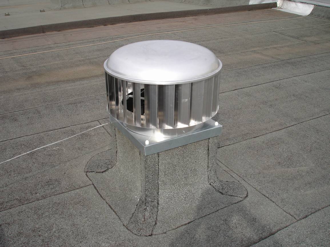 HURRICANE – profesionální ventilační turbína H 100
