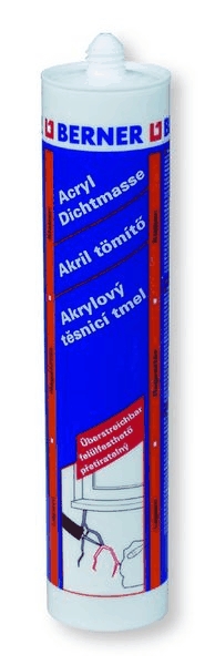 BERNER akrylový těsnící tmel