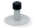 Odvětrávací komínek z PVC jednoduchý zateplený průměr 75 mm výška 225 mm